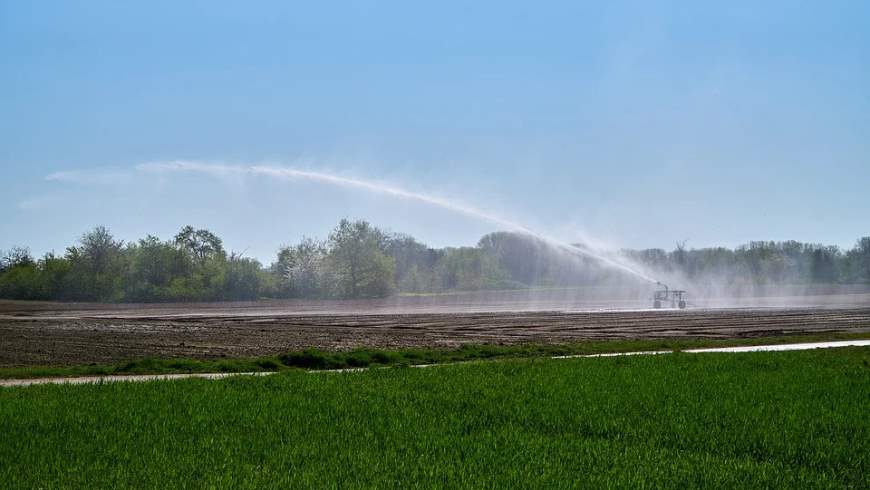 Künstliche Bewässerung in der Landwirtschaft