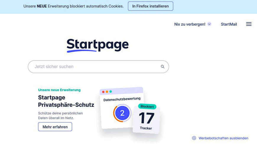 start page
