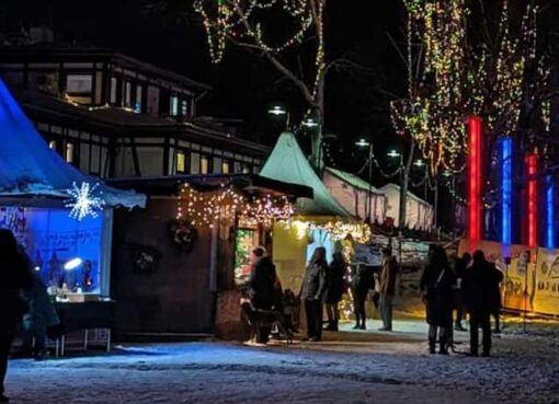 Weihnachtsmarkt im Strandbad Lübars