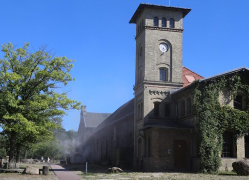 Staubwolke in Britz