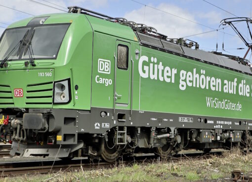 Güterzuglokomotive von DB Cargo