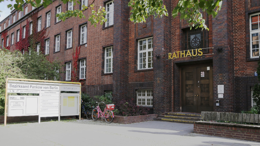Rathaus Weissensee - Foto: © Pankower Allgemeine Zeitung