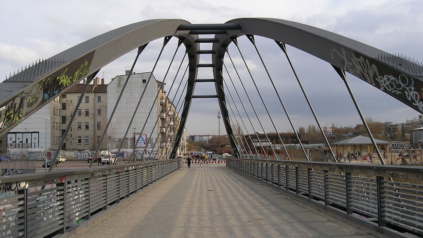 Fußgängerbrücke Schwedter Steg