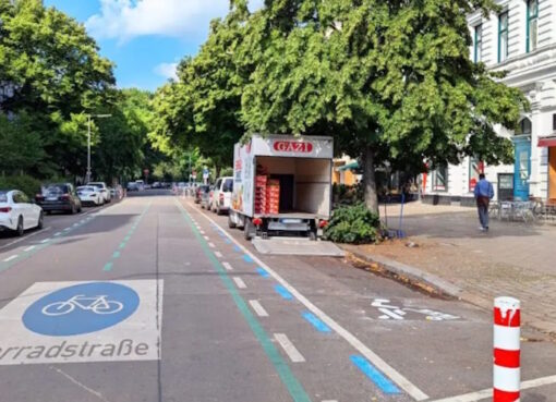 Kiezblock mit Fahrradstraße