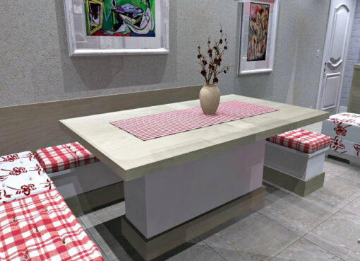 Eckbänke in der modernen Raumgestaltung