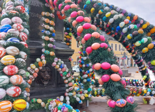 Osterbrunnen in Annaberg-Buchholz