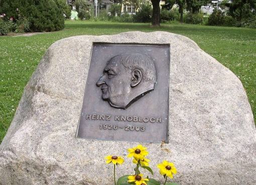 Gedenkstein Heinz Knobloch