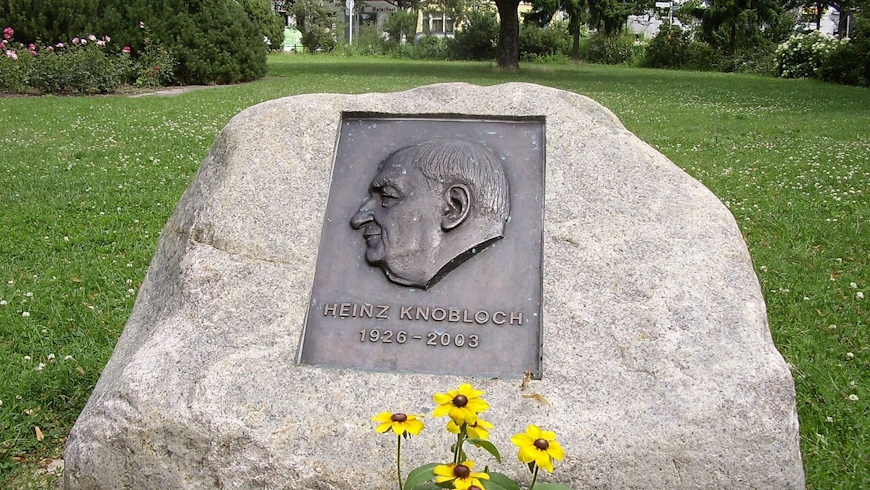 Gedenkstein Heinz Knobloch