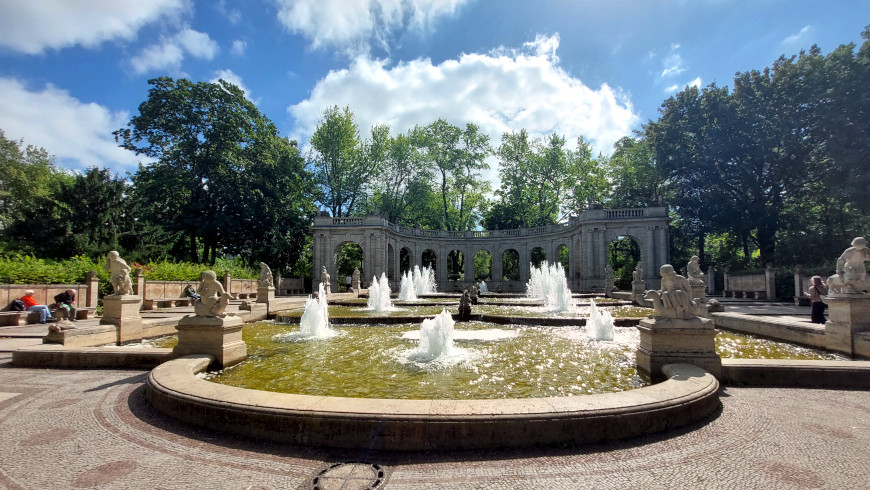 Der Märchenbrunnen im Volkspark Friedrichshain
