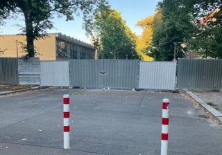 Metallzaun Borkumer Straße